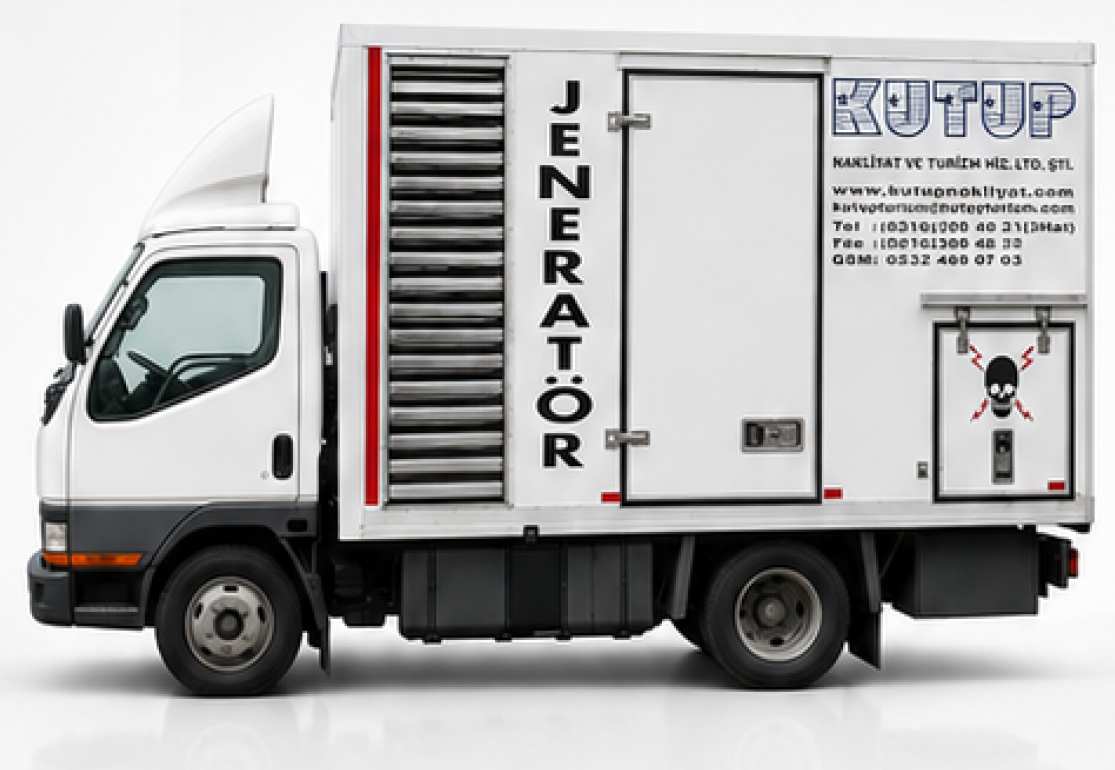 Mobil Jeneratör · araç görünümü